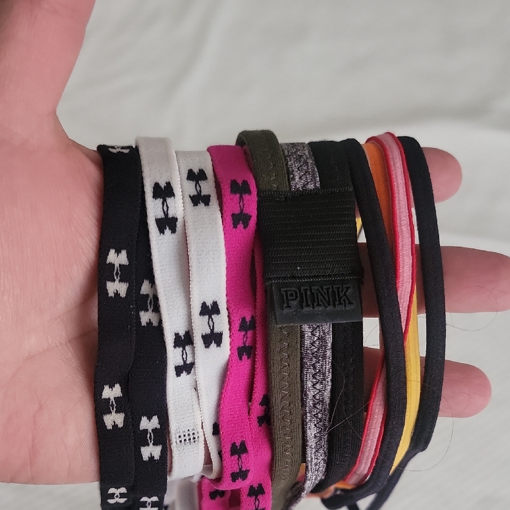 Under Armour and PINK Multi-Color Headband Set